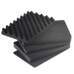 Foam insert for outdoor Case (205x145x80 mm) Volume: 2,3L Fits model 500